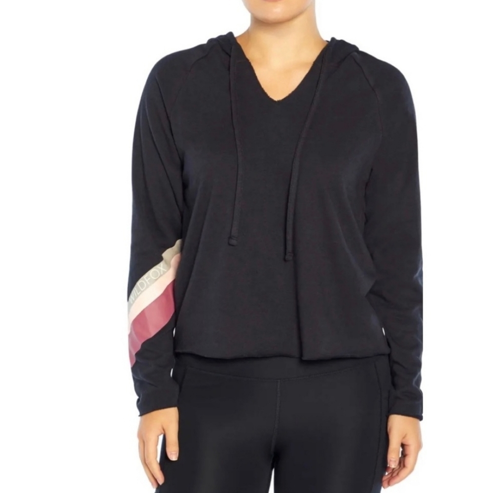 Wildfox Halo Black Hoodie Size Medium